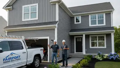Professional vinyl siding installation in Rochester NY home exterior by sidingrochesterny.com