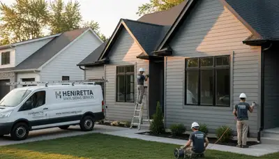 Professional vinyl siding installation on home exterior in Rochester, NY