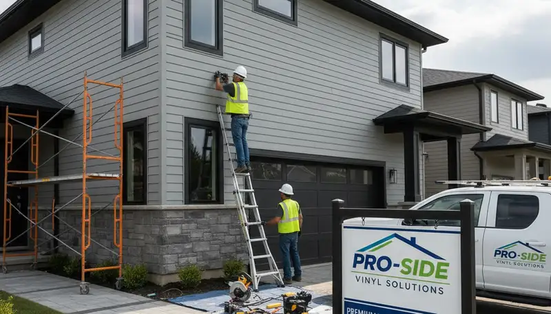 Professional vinyl siding installation on Rochester NY home by Next Level Exteriors