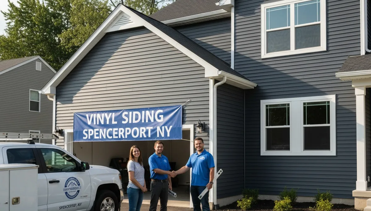Professional vinyl siding installation in Rochester NY home exterior by sidingrochesterny.com