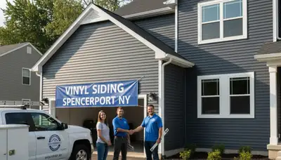 Professional vinyl siding installation in Rochester NY home exterior by sidingrochesterny.com