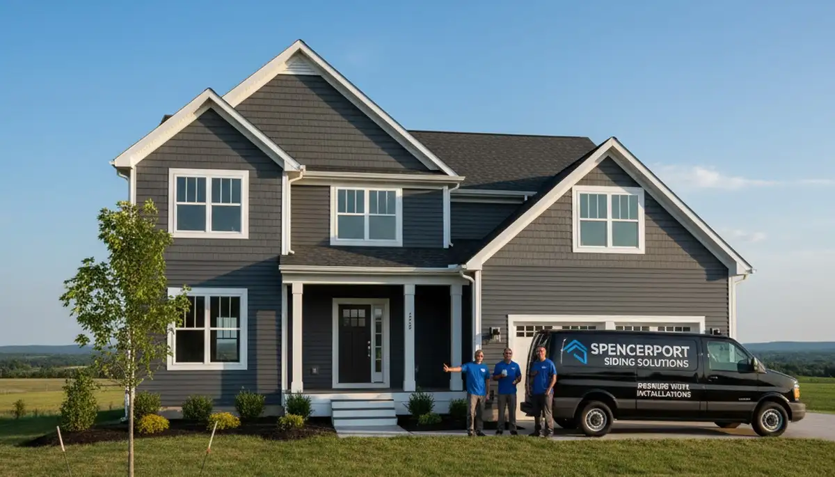 Professional vinyl siding installation by local contractors in Rochester, NY